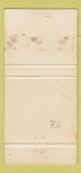 Matchbook Cover - Cadillac Cincinnati OH Zone WEAR 30 Strike