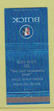 Matchbook Cover - Russ Buick Fargo ND 30 Strike