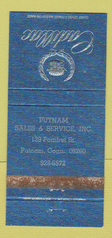 Matchbook Cover - Putnam Cadillac CT WORN 30 Strike