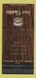 Matchbook Cover - 1968 Cadillac Finch Oldsmobile Jefferson IA 30 Strike