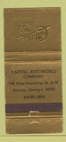 Matchbook Cover - 1977 Cadillac Capital Atlanta GA 30 Strike