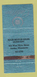 Matchbook Cover - Main Motors Cadillac Anoka MN WORN 30 Strike
