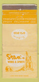 Matchbook Cover - Stan's Wines Spirits Hermosa Beach CA WEAR 30 Strike