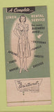 Matchbook Cover - Banner Linen Service 1948 Detroit? MI SAMPLE 30 Strike