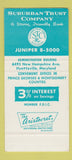 Matchbook Cover - Suburban Trust Hyattsville MD SAMPLE 30 Strike