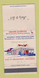 Matchbook Cover - Country Store Restaurants Chicago IL WEAR 30 Strike