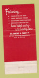 Matchbook Cover - Country Store Restaurants Chicago IL WEAR 30 Strike