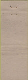 Matchbook Cover - Weaver's Bar Shuffleboard Flint MI WORN