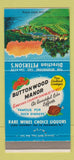 Matchbook Cover - Buttonwood Manor Matawan NJ 30 Strike
