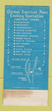Matchbook Cover - Turner Inn Hofbrau Los Angeles CA WORN 30 Strike