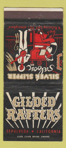 Matchbook Cover - Gilded Rafters Sepulveda CA 30 Strike