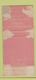 Matchbook Cover - Terrace Lounge Hotel Claremont Berkeley CA WORN 30 Strike