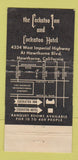 Matchbook Cover - Cockatoo Inn Hawthorne CA 30 Strike