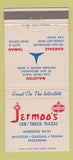 Matchbook Cover - Jermoo's Standard oil gas Tomah Mauston Oakdale WI 30 Strike