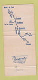 Matchbook Cover - Jermoo's Standard oil gas Tomah Mauston Oakdale WI 30 Strike