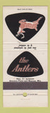Matchbook Cover - The Antlers Stevens Point Wausau WI 30 Strike
