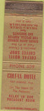 Matchbook Cover - Colfax Hotel Coffee Shop WA