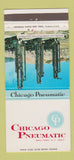 Matchbook Cover - Chicago Pneumatic New York City 30 Strike