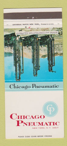 Matchbook Cover - Chicago Pneumatic New York City 30 Strike
