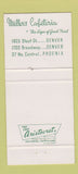 Matchbook Cover - Chicago Pneumatic New York City 30 Strike