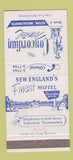 Matchbook Cover - Concordian Motel Acton MA 30 Strike