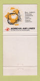 Matchbook Cover - Korean Airlines Hyatt Regency Hong Kong girlie 30 Strike