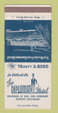 Matchbook Cover - Diplomat Motel Detroit MI 30 Strike