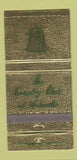 Matchbook Cover - Country Club of Asheville NC 30 Strike