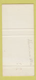 Matchbook Cover - JJL Demers Levis Quebec Rimouski QC Hardware 30 Strike