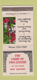 Matchbook Cover - Court of Two Sisters New Orleans LA 30 Strike