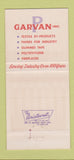Matchbook Cover - P Garvan Inc Greensboro NC 30 Strike