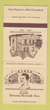 Matchbook Cover - Dixon National Bank IL Ronald Reagan  30 Strike