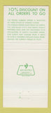 Matchbook Cover - Peking Garden Chinese Restaurant Tulsa OK 30 Strike