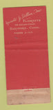 Matchbook Cover - Harold Dillon Flowers Hartford CT WEAR 30 Stick