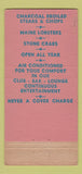 Matchbook Cover - Ross' Steak House Omaha NE Cleopatra Lounge 30 Strike