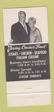 Matchbook Cover - Mike Dukakis for President 1988 Democrat 30 Strike