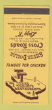 Matchbook Cover Texas Tommy's Restaurants Glen Ellyn Downers Grove IL 30 Strike