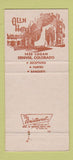 Matchbook Cover - Olin Hotel Denver Colorado 30 Strike