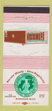 Matchbook Cover - Continental Muskegon Employees Credit Union MI 30 Strike