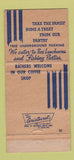 Matchbook Cover - Forum Restaurant Fort Lauderdale FL WEAR 30 Strike