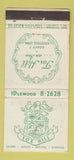 Matchbook Cover - Fox Hill Inn Ridgefield CT WEAR 30 Stick