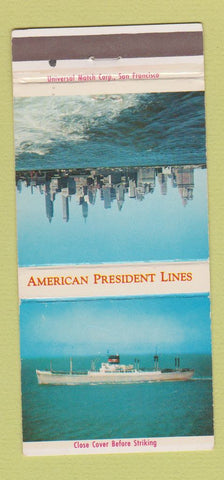 Matchbook Cover - American President Lines Cruise 30 Strike