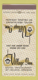 Matchbook Cover - Village Inn Restaurant Motel St Helens OR 30 Strike