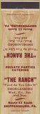 Matchbook Cover - The Ranch Shippensburg PA Smorgasbord