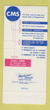 Matchbook Cover - Connecticut Medical Service New Haven CT SAMPLE 30 Strike
