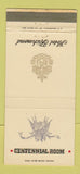 Matchbook Cover - Hotel Richmond Centennial Room VA? 30 Strike