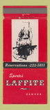 Matchbook Cover - Sperte's Laffite Denver Colorado 30 Strike