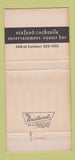 Matchbook Cover - Sperte's Laffite Denver Colorado 30 Strike