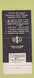 Matchbook Cover - Plaza Inn Kansas City MO 30 Strike