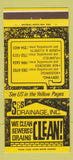 Matchbook Cover - S&S Drainage Woodbridge Plainfield NJ 30 Strike